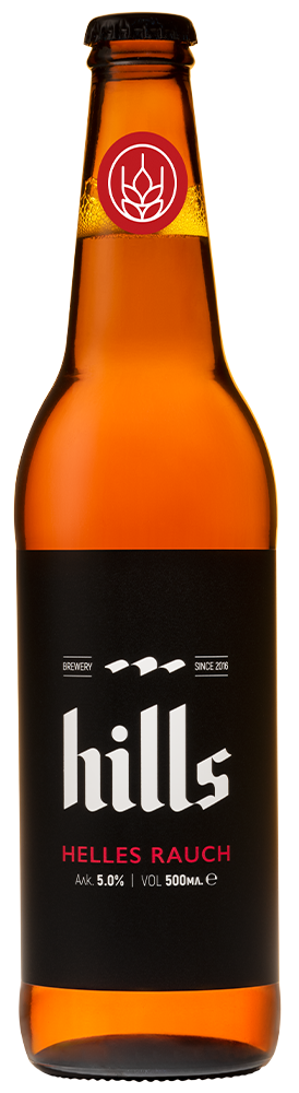Hills helles rauch bottle