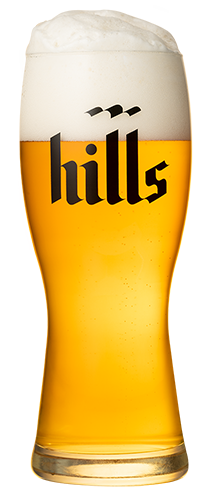 Hills pils glass