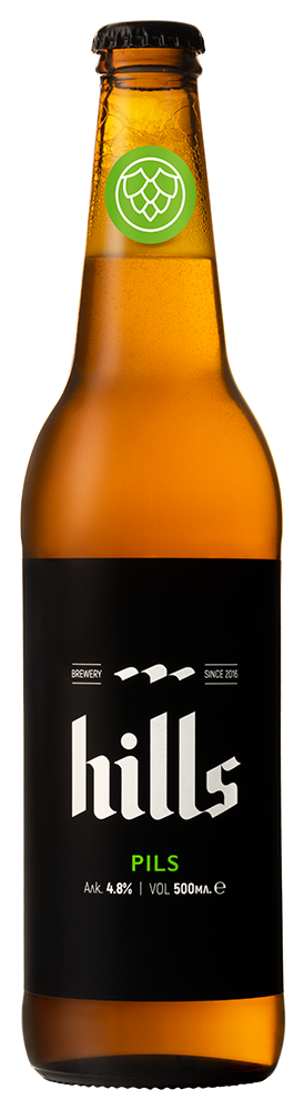Hills pils bottle